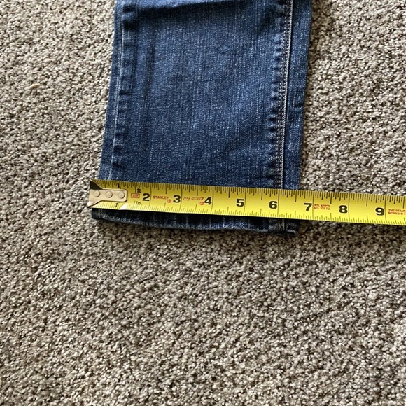 WHBM 8R Ankle Blue Jeans Crystal Studs Design On Pockets R $120 - Picture 15 of 15